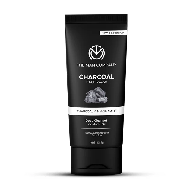 Charcoal Face Wash for Men – Charcoal & Niacinamide